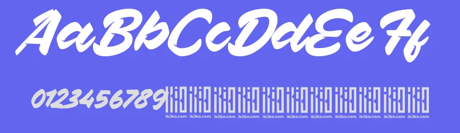 Brooklyn Pirates Font by ikiiko type — Script Handwritten Font — thumbnail 3