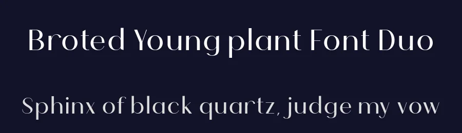 Broted Young plant Font Duo by alit design — Script Handwritten Font — thumbnail 2