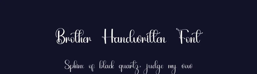 Brother Handwritten Font by inermediaSTUDIO — Script Handwritten Font — thumbnail 2