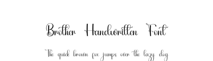 Brother Handwritten Font by inermediaSTUDIO — Script Handwritten Font