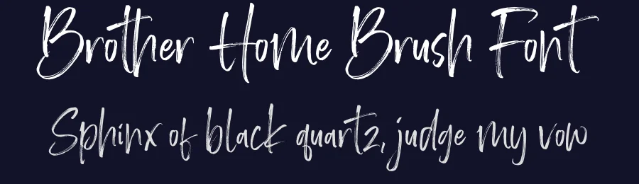 Brother Home Brush Font by Letteralle Studio — Script Handwritten Font — thumbnail 2