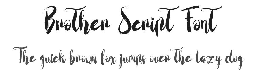 Brother Script Font by fahmistudio99 β Script Handwritten Font