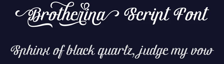 Brotherina Script Font by Situjuh Nazara — Script Handwritten Font — thumbnail 2