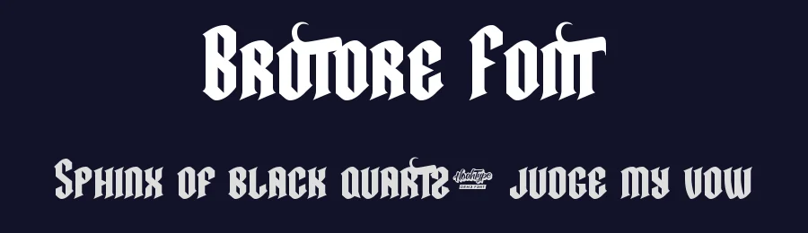 Brotore Font by noahtype — Blackletter Font — thumbnail 2