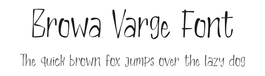 Browa Varge Font by enxyclo — Decorative Font