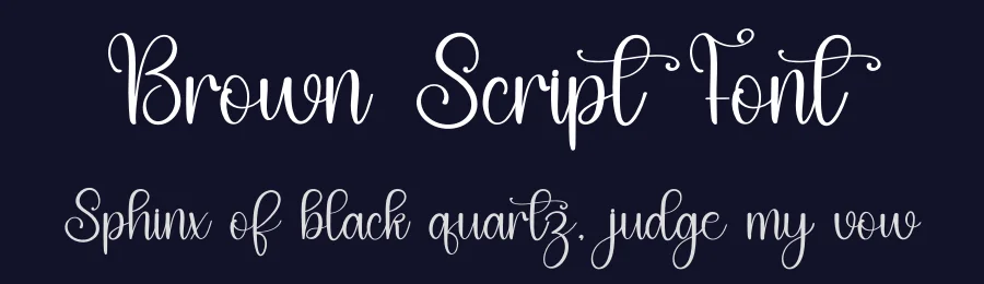 Brown Script Font by inermediaSTUDIO — Script Handwritten Font — thumbnail 2