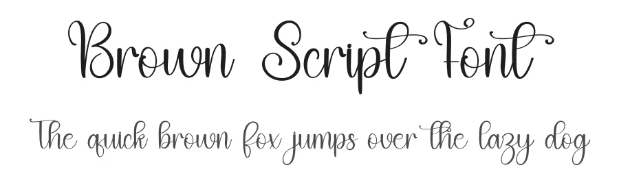 Brown Script Font by inermediaSTUDIO — Script Handwritten Font
