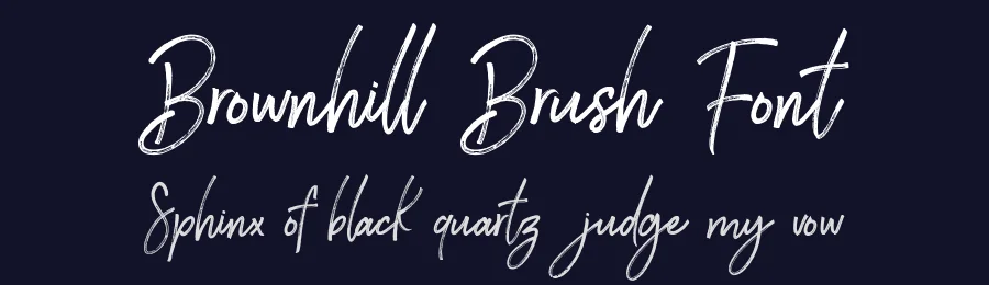 Brownhill Brush Font by sizimon — Script Handwritten Font — thumbnail 2