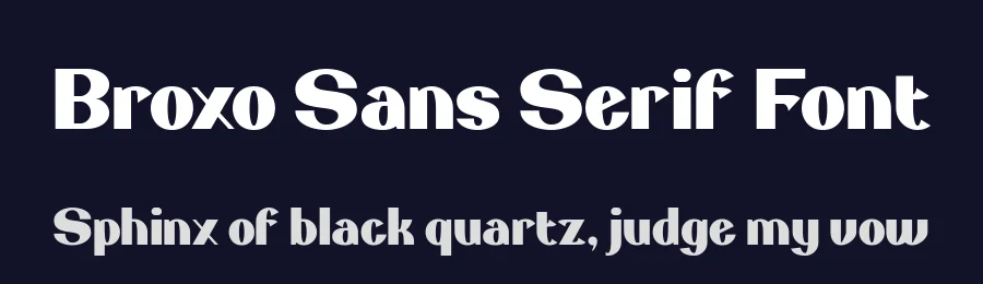 Broxo Sans Serif Font by Luxima Creative — Sans Serif Font — thumbnail 2