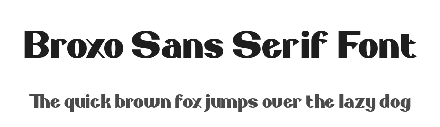 Broxo Sans Serif Font by Luxima Creative — Sans Serif Font
