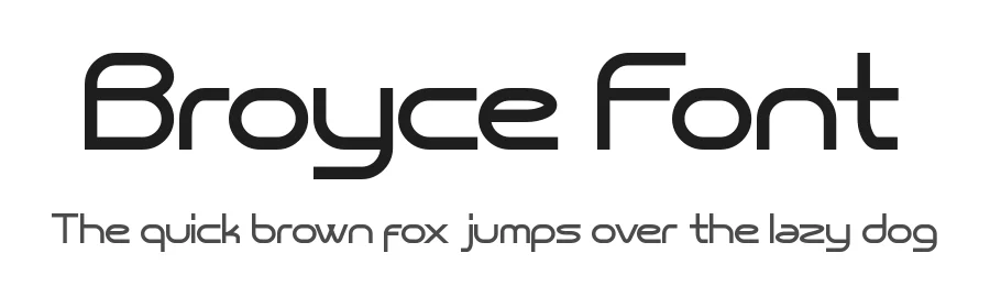Broyce Font by Display Studio — Display Font
