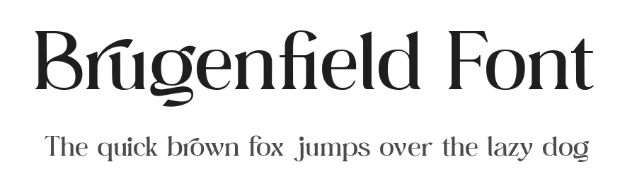 Brugenfield Font by zamjumps-studio — Serif Font