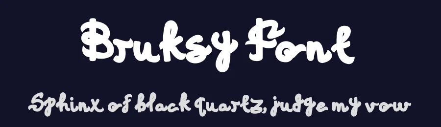 Bruksy Font by PutraCetol Studio — Display Font — thumbnail 2