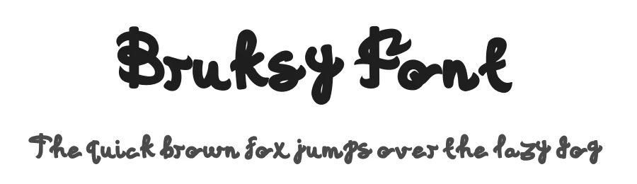 Bruksy Font by PutraCetol Studio — Display Font