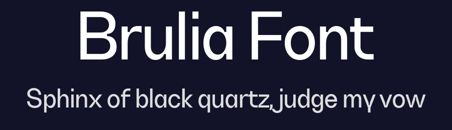 Brulia Font by That That Creative — Sans Serif Font — thumbnail 2