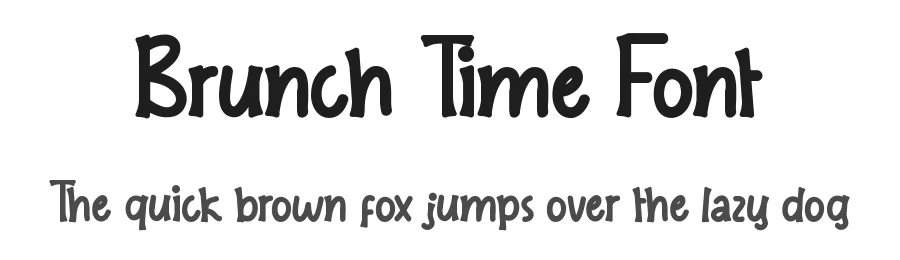 Brunch Time Font by edricstudio — Display Font