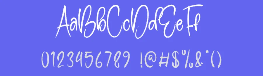 Brush Chubby – New Script Handwritten Font by creativeletter — Script Handwritten Font — thumbnail 3