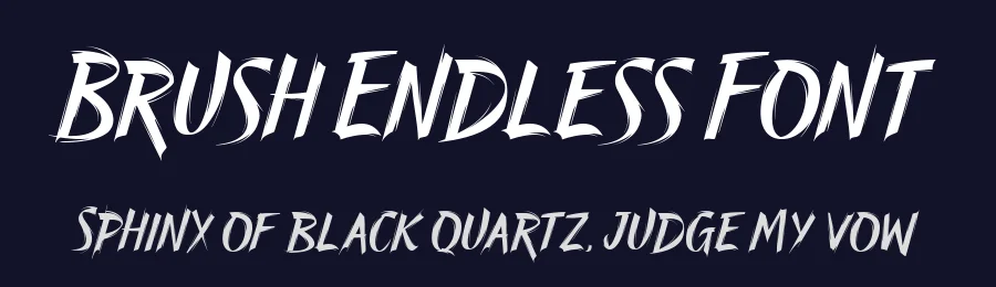 Brush Endless Font by alit design — Script Handwritten Font — thumbnail 2