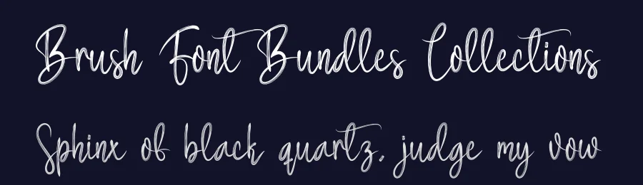 Brush Font Bundles Collections by creativeletter — Script Handwritten Font — thumbnail 2
