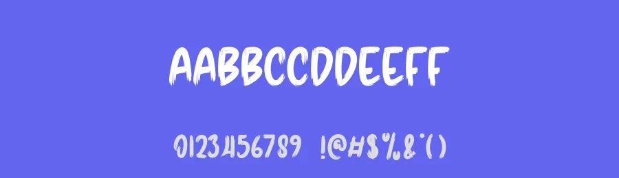 Brush Handmade Brush Font by creativeletter — Script Handwritten Font — thumbnail 3
