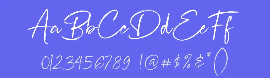 Brush Kentjur Font by muzletter — Script Handwritten Font — thumbnail 3