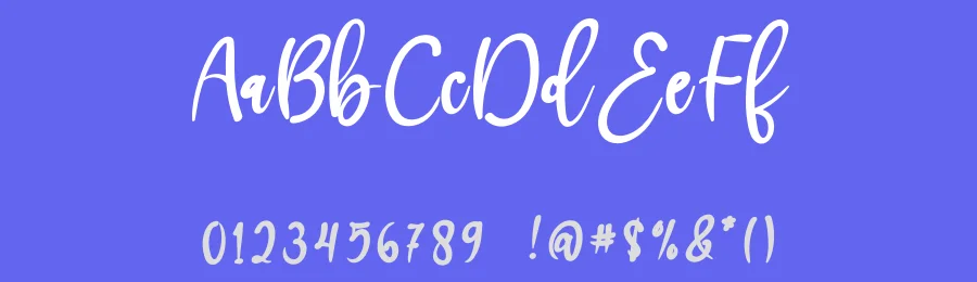 Brush Touch Calligraphy Font by andikastudio — Script Handwritten Font — thumbnail 3