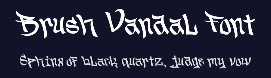 Brush Vandal Font by PutraCetol Studio — Script Handwritten Font — thumbnail 2