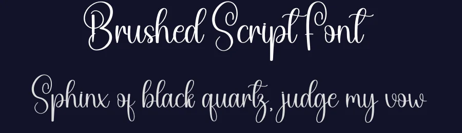 Brushed Script Font by creativeletter — Script Handwritten Font — thumbnail 2