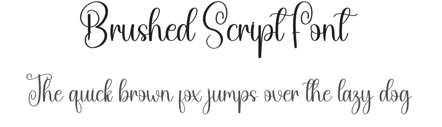 Brushed Script Font by creativeletter — Script Handwritten Font