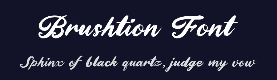 Brushtion Font by Basnistudio — Script Handwritten Font — thumbnail 2