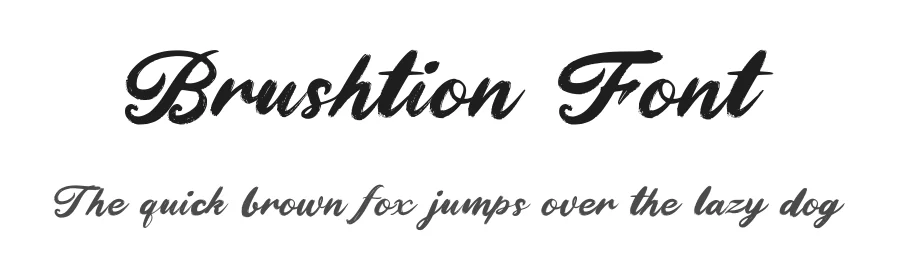Brushtion Font by Basnistudio — Script Handwritten Font