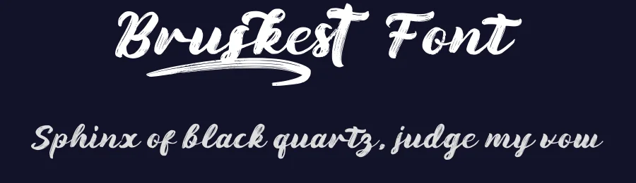 Bruskest Font by prioritype — Script Handwritten Font — thumbnail 2