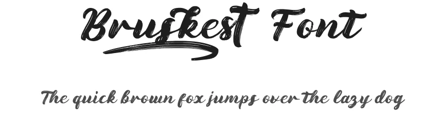 Bruskest Font by prioritype — Script Handwritten Font