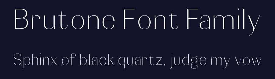 Brutone Font Family by Mantype Studio — Display Font — thumbnail 2