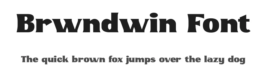 Brwndwin Font by BRAINWAVES STUDIO — Display Font