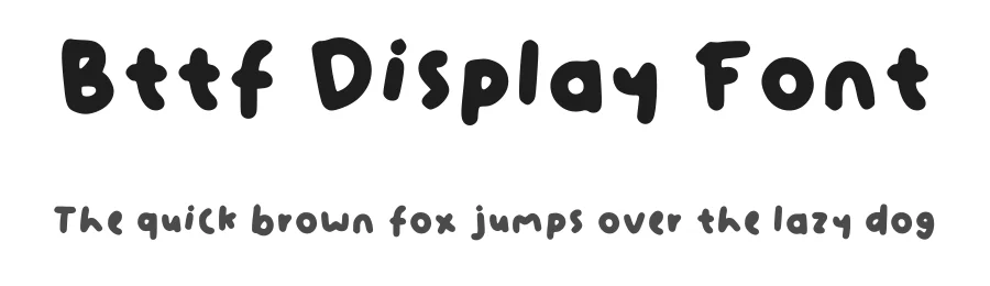 Bttf Display Font by theadorableink — Decorative Font