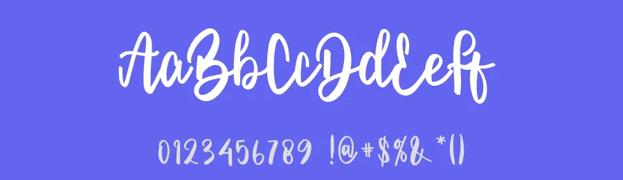 Bubbke Christmas Script Font by freshtypeink — Script Handwritten Font — thumbnail 3