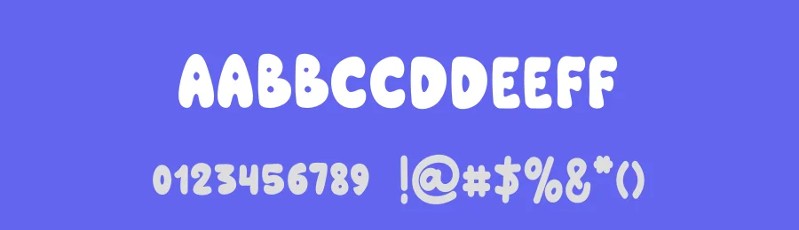 Bubble Beauty Playful Font by freshtypeink — Display Font — thumbnail 3