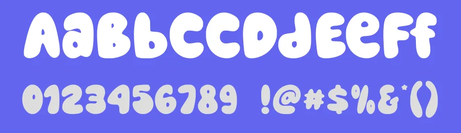 Bubble Bright Display Font by Siapgraph — Display Font — thumbnail 3