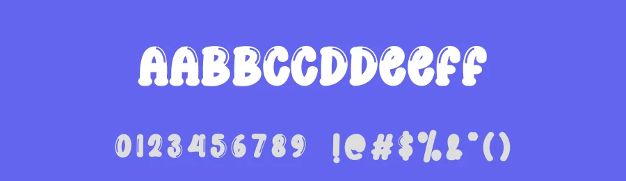 Bubble Christmas Playful Font by creativeletter — Display Font — thumbnail 3