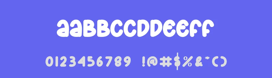 Bubble Digital – Cute Style Font by andikastudio — Display Font — thumbnail 3