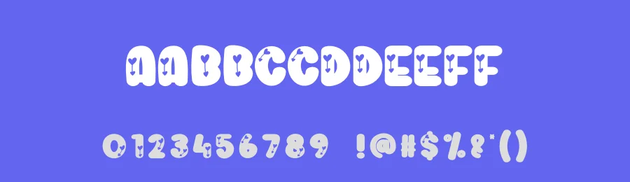 Bubble Display Font by creativeletter — Display Font — thumbnail 3
