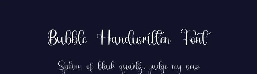 Bubble Handwritten Font by inermediaSTUDIO — Script Handwritten Font — thumbnail 2