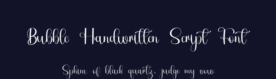 Bubble Handwritten Script Font by inermediaSTUDIO — Script Handwritten Font — thumbnail 2
