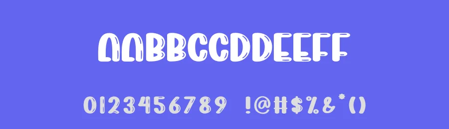 Bubble Pastel Display Font by creativeletter — Display Font — thumbnail 3