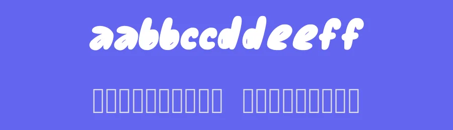Bubble Rave Font by YasraCapoen — Script Handwritten Font — thumbnail 3