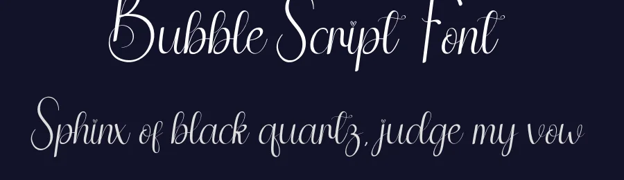 Bubble Script Font by andikastudio — Script Handwritten Font — thumbnail 2