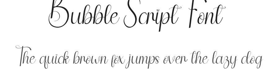 Bubble Script Font by andikastudio — Script Handwritten Font