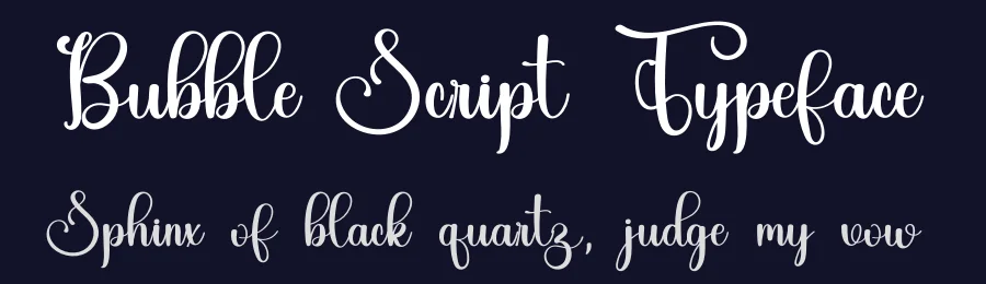 Bubble Script Typeface by inermediaSTUDIO — Script Handwritten Font — thumbnail 2