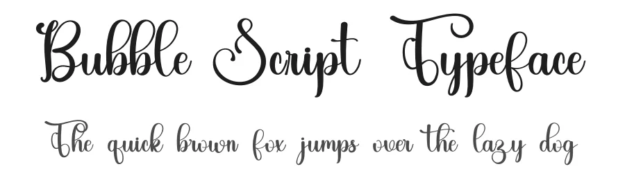 Bubble Script Typeface by inermediaSTUDIO — Script Handwritten Font